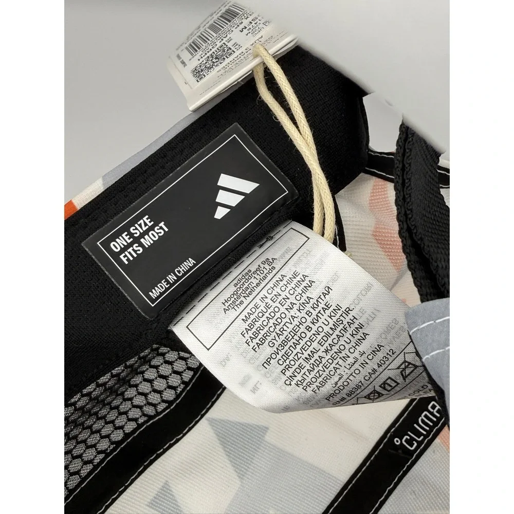 adidas Terrex 5P Cap Graphic JJ1478 Unisex Adults One Size White Orange Grey